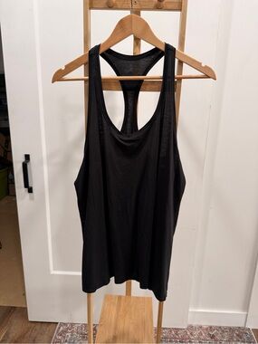 lululemon athletica Black Racerback Tank - Lightweight Active Tank